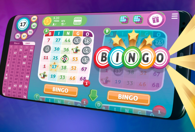 Play Bingo on the Megadroid